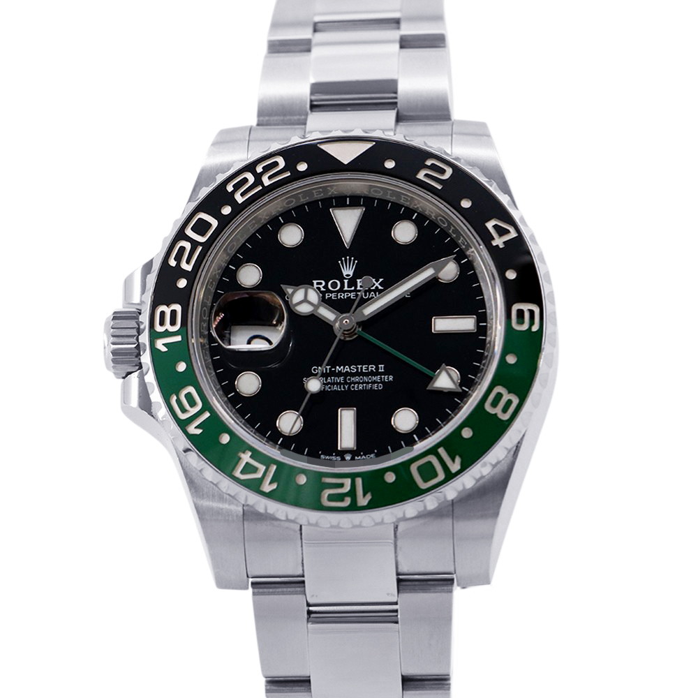 ロレックス GMTマスター2 126720VTNR ランダムシリアル ROLEX 腕時計 黒文字盤 【安心保証】 【中古】 ロレックス GMTマスター2 ROLEX 中古