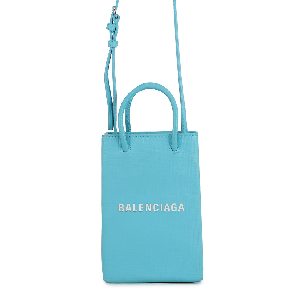 バレンシアガ ショルダーバッグ ショッピング フォンホルダーバッグ レザー 593826 BALENCIAGA ミニバッグ 【安心保証】 【中古】 バレンシアガ バッグ BALENCIAGA BAG