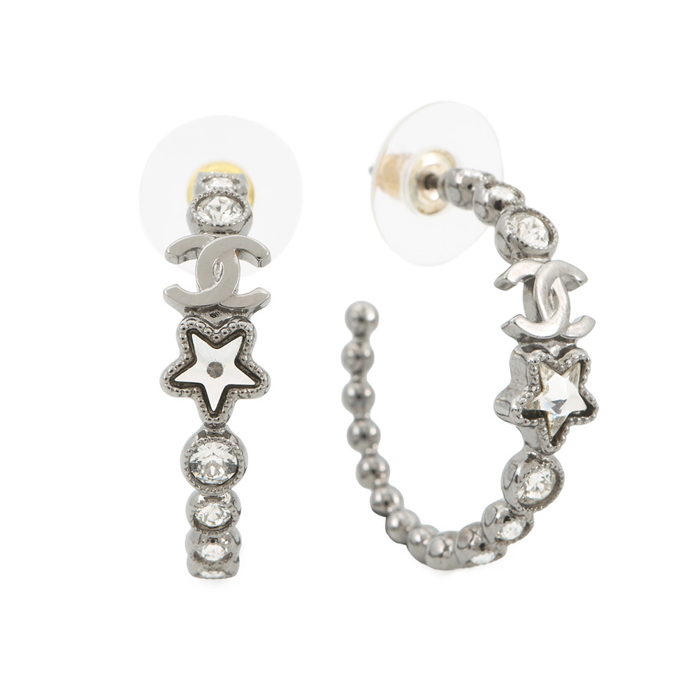シャネル ピアス ココマーク ラインストーン スター A24K CHANEL アクセサリー 【安心保証】 【中古】 シャネル ピアス レディース CHANEL ACCESSORY
