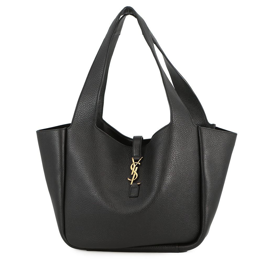 サンローランパリ トートバッグ LE 5 A 7 BEA ル・サンカセット ベア 763435 SAINT LAURENT PARIS 黒 【安心保証】 【中古】 サンローランパリ バッグ SAINT LAURENT PARIS BAG