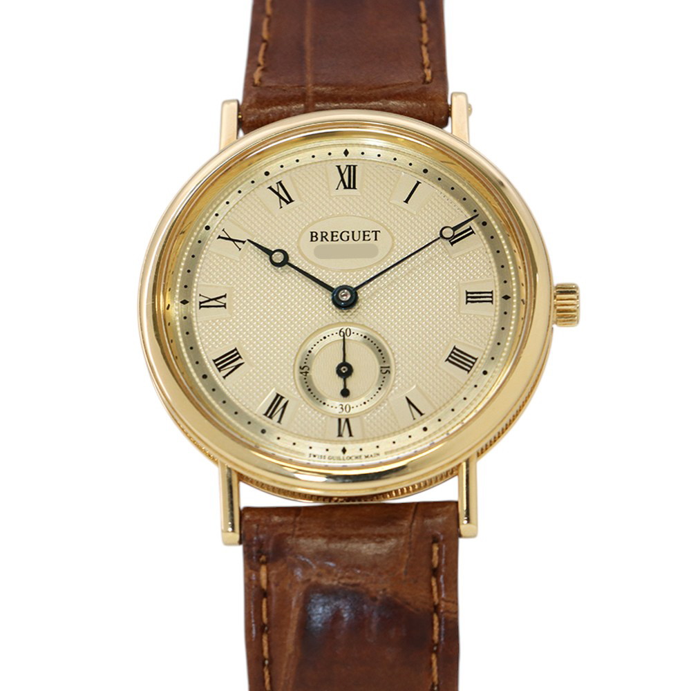 ブレゲ クラシック 3910BA/15/286 BREGUET 腕時計 ウォッチ ベージュ文字盤 【安心保証】 【中古】 ブレゲ クラシック BREGUET ブレゲ 中古