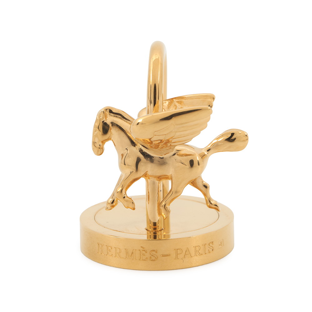 エルメス カデナ アーネダンス ペガサス 2007年限定 HERMES チャーム キーホルダー 【安心保証】 【中古】 エルメス チャーム エルメス HERMES