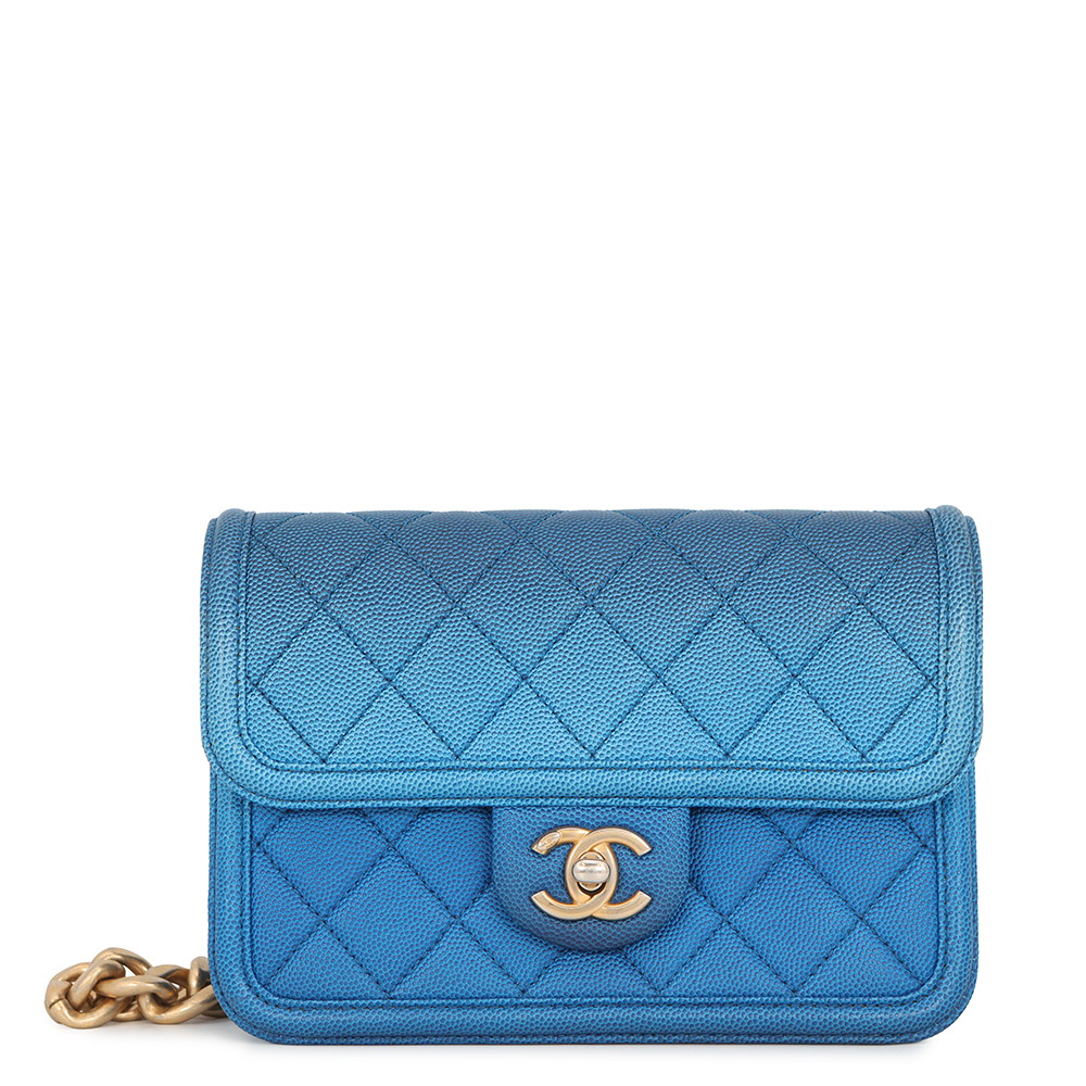 シャネル ボディバッグ ココマーク マトラッセ ミニチェーンベルトバッグ キャビアスキン CHANEL ウエストポーチ 【安心保証】 【中古】 シャネル バッグ レディース CHANEL BAG 164,550円