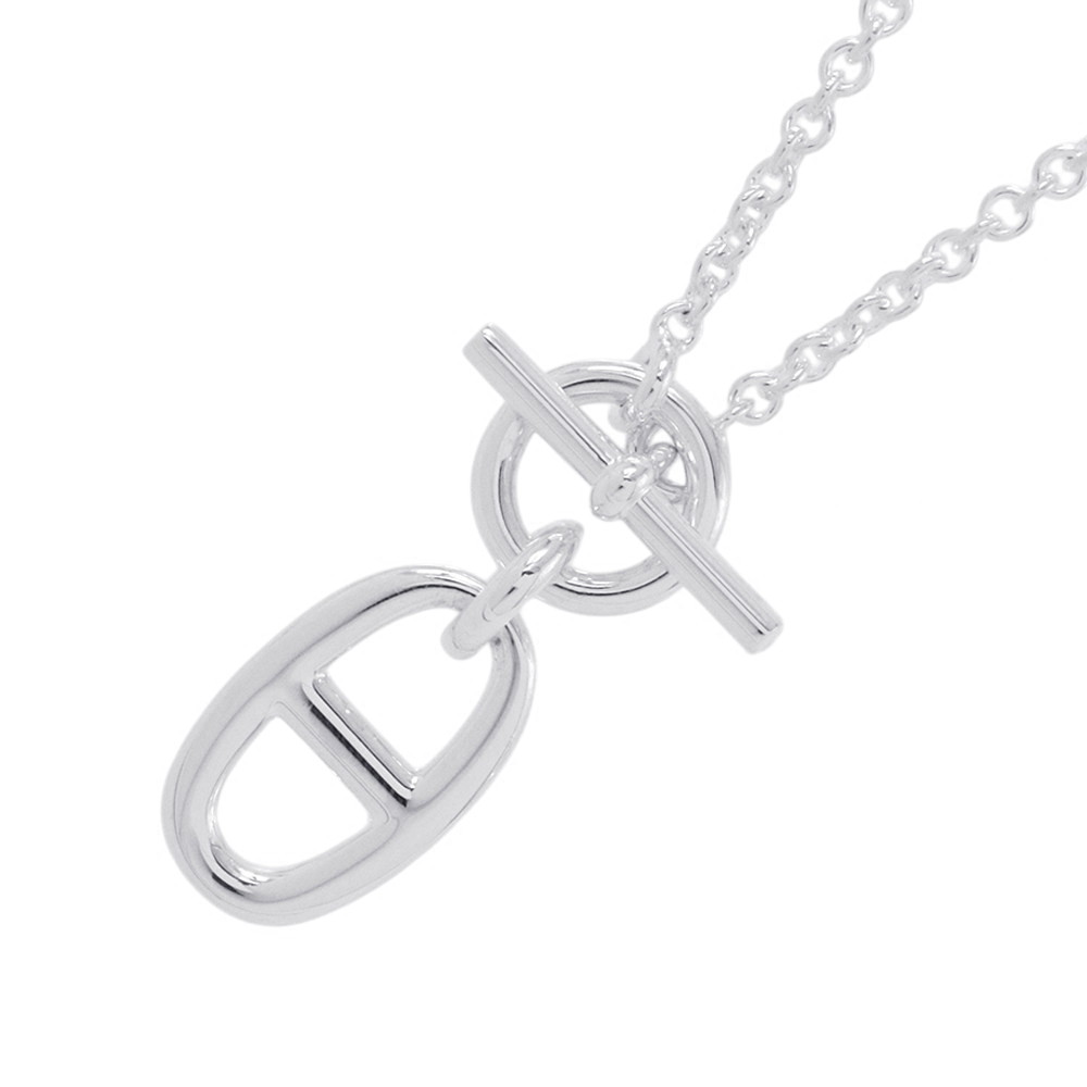 エルメス ネックレス シェーヌダンクル アミュレット SV925シルバー HERMES ジュエリー 【中古】 エルメス ネックレス HERMES 中古