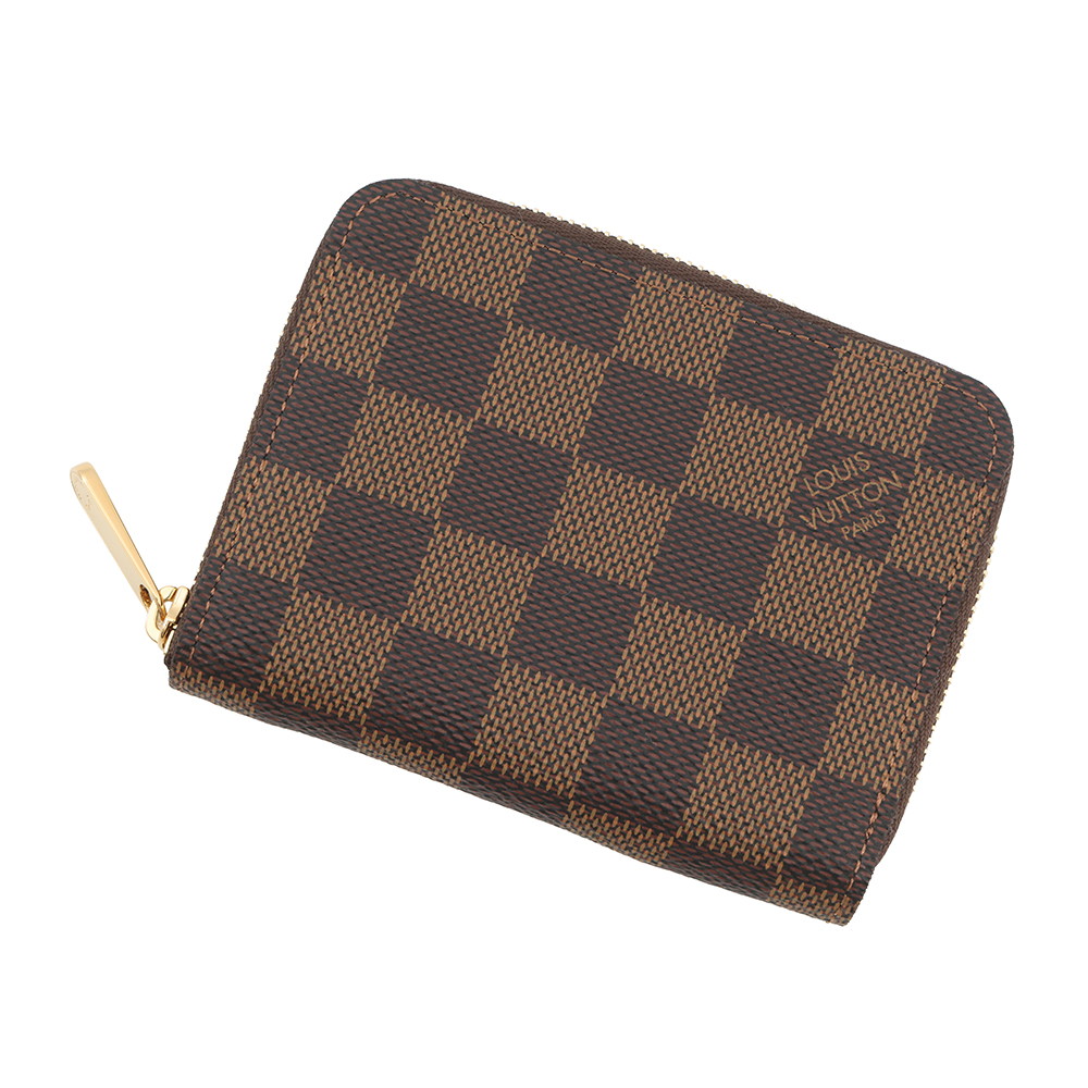 ルイヴィトン コインケース ダミエ・エベヌ ジッピー・コインパース N63070 LOUIS VUITTON ヴィトン 札入れ 御釣り入れ 【中古】 ルイ・ヴィトン モノグラム 長札入れ LOUIS VUITTON WALLET