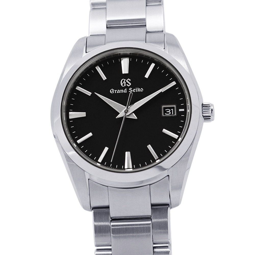 セイコー グランドセイコー ヘリテージコレクション SBGX261 SEIKO 腕時計 クォーツ 黒文字盤 【安心保証】 【中古】 セイコー グランドセイコー SEIKO 中古