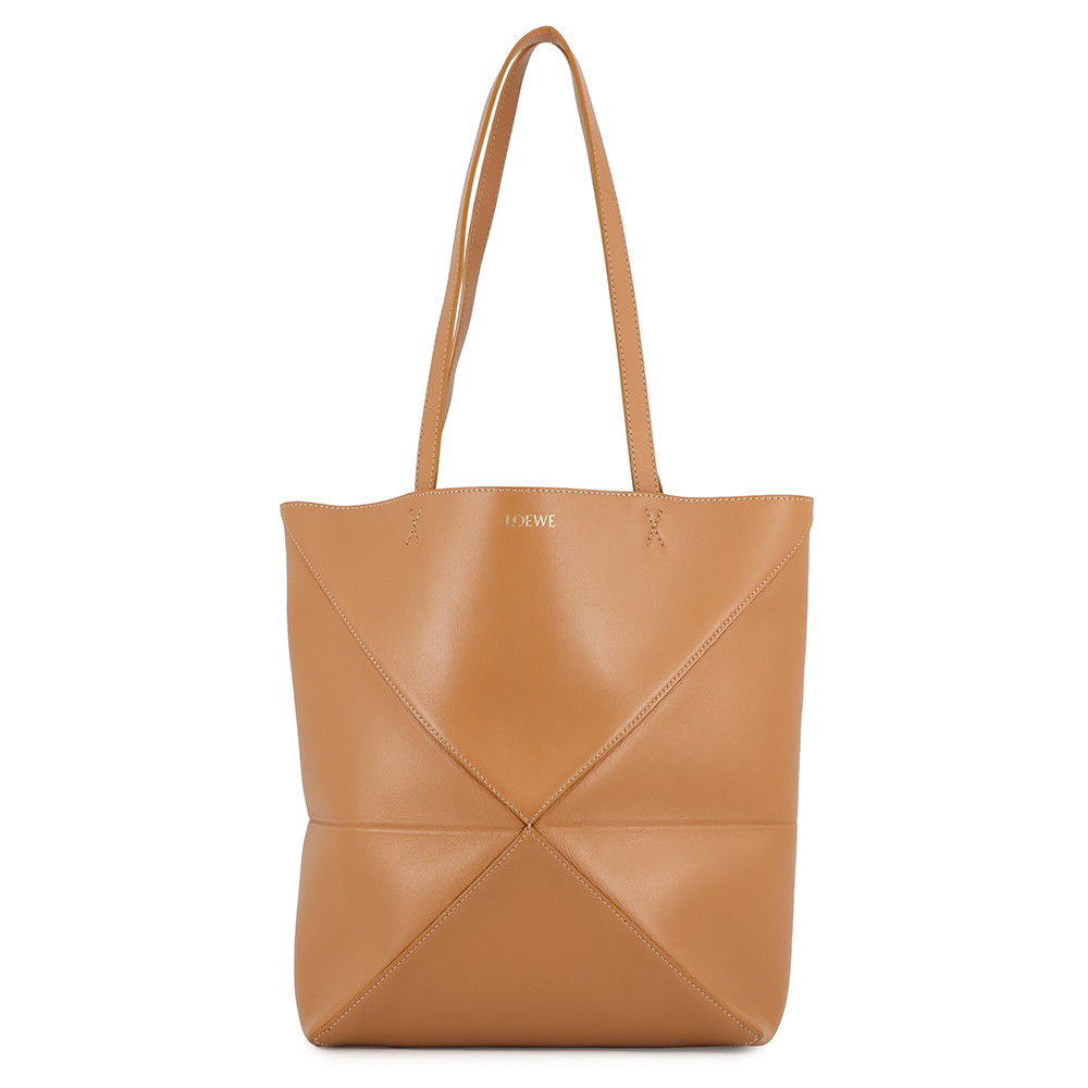 ロエベ トートバッグ パズルフォルド トート シャイニーカーフレザー A657G50X01 LOEWE 【安心保証】 【中古】  ロエベ バッグ レディース LOEWE BAG