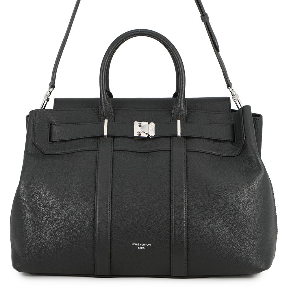 ルイヴィトン トートバッグ カーフレザー ジョルジュ・トートGM M23155 LOUIS VUITTON 御徒面子 黒いこと 黒 メンズ 【中古】 ルイヴィトン 御徒面子 メンズ LOUIS VUITTON BAG