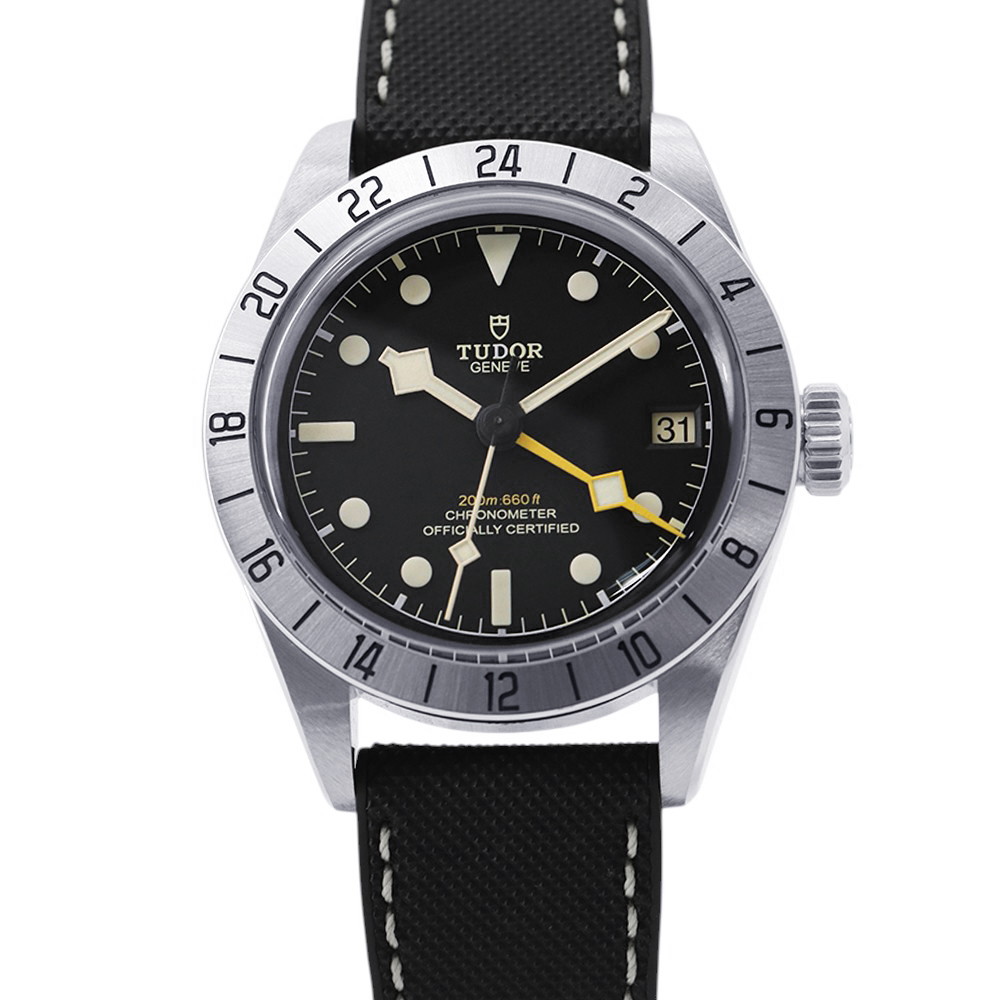 チュードル ブラックベイ プロ M79470-0003 TUDOR チューダー 腕時計 黒文字盤 【安心保証】 【中古】 チュードル ブラックベイ TUDOR チュードル 中古