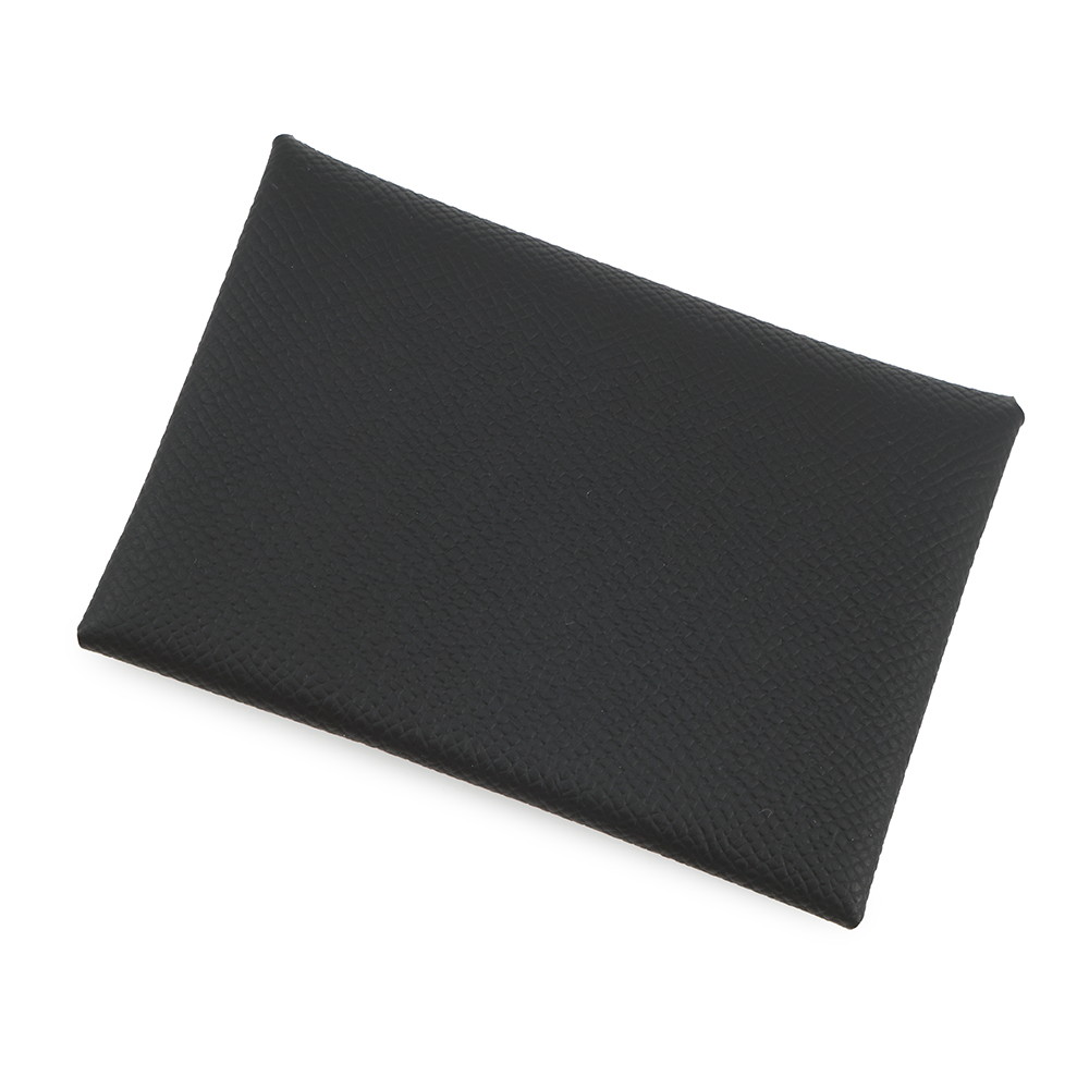 エルメス コインケース カルヴィ デュオ ブラック/シルバー金具 エプソン G刻印 財布 黒 エルメス 財布 エルメス 小銭入れ カードケース HERMES WALLET