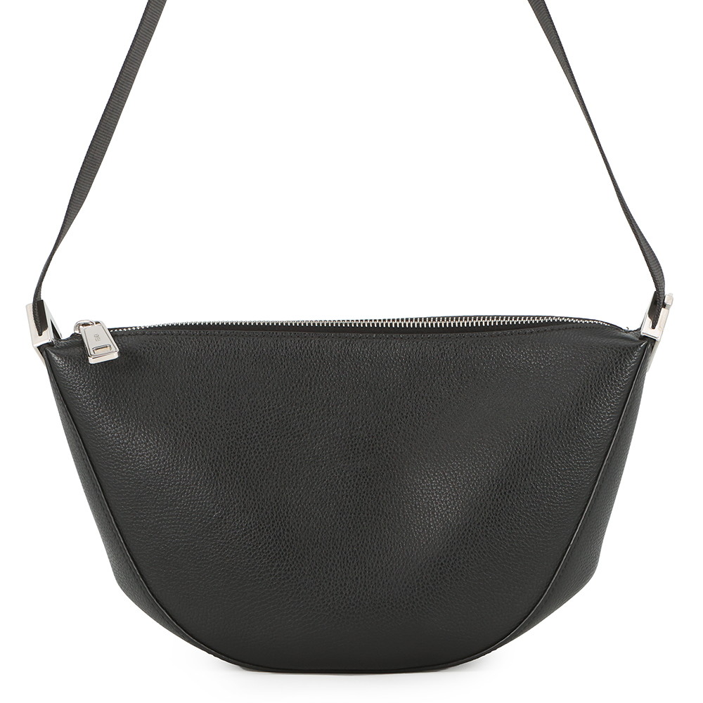 フェンディ ショルダーバッグ 瓜 スモール なめし革 7VA635 FENDI 黒 【楽になること引きうける】 【中古】 フェンディ 御徒面子 FENDI BAG