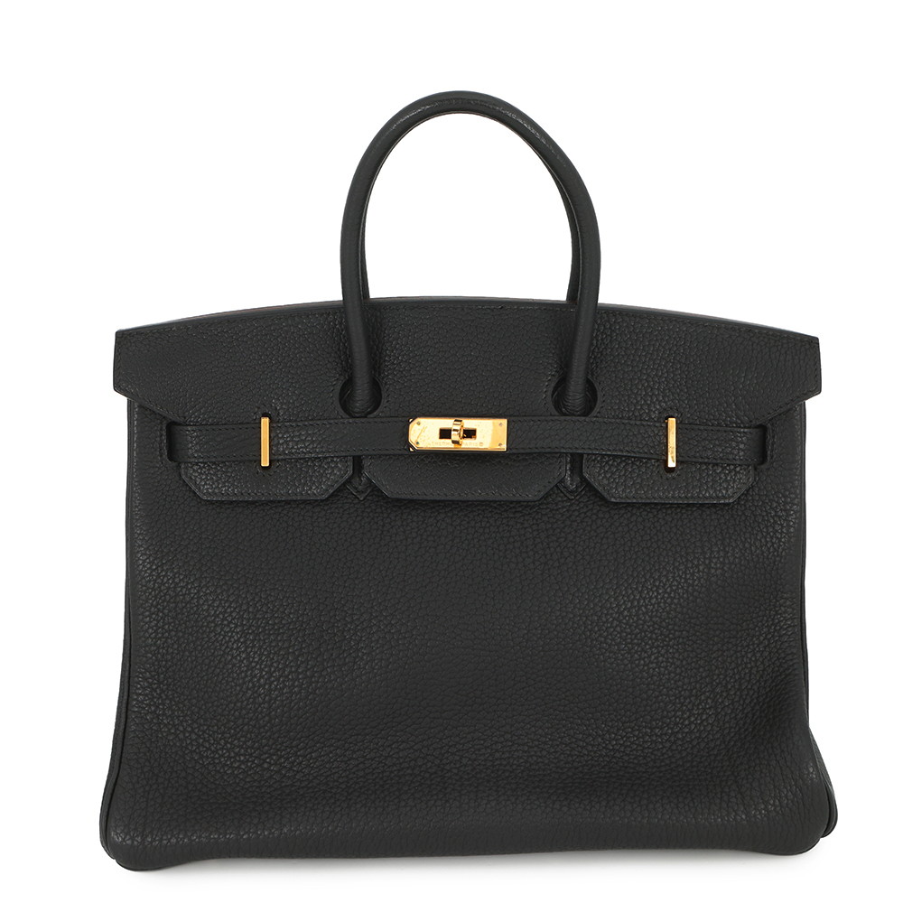 エルメス バーキン35 ブラック/ゴールド金具 トゴ □F刻印 HERMES Birkin ハンドバッグ 黒 【安心保証】 【中古】 エルメス バーキン エルメス バッグ エルメス レディース HERMES Birkin HERMES BAG
