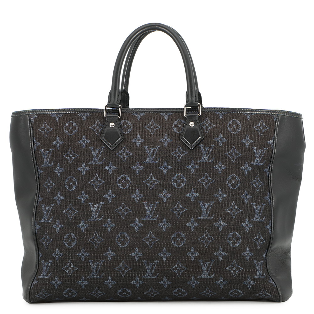 ルイヴィトン トートバッグ モノグラム・ジャガード グラン・サック M55203 LOUIS VUITTON ヴィトン 黒 ブラック 【安心保証】 【中古】 ルイ・ヴィトン モノグラム ルイ ヴィトン バッグ ルイ ヴィトン LOUIS VUITTON BAG｜ブランド腕時計専門店タイムゾーン