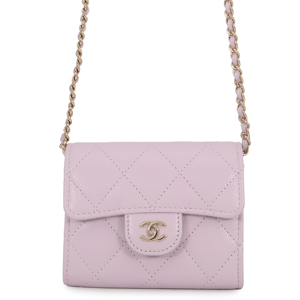 シャネル チェーンウォレット マトラッセ ココマーク ミニ キャビア人はだ AP0238 CHANEL 銭入れ 【安全性のある引き請ける】 【中古】 シャネル チェーンウォレット 銭入れ シャネル レディース CHANEL WALLET