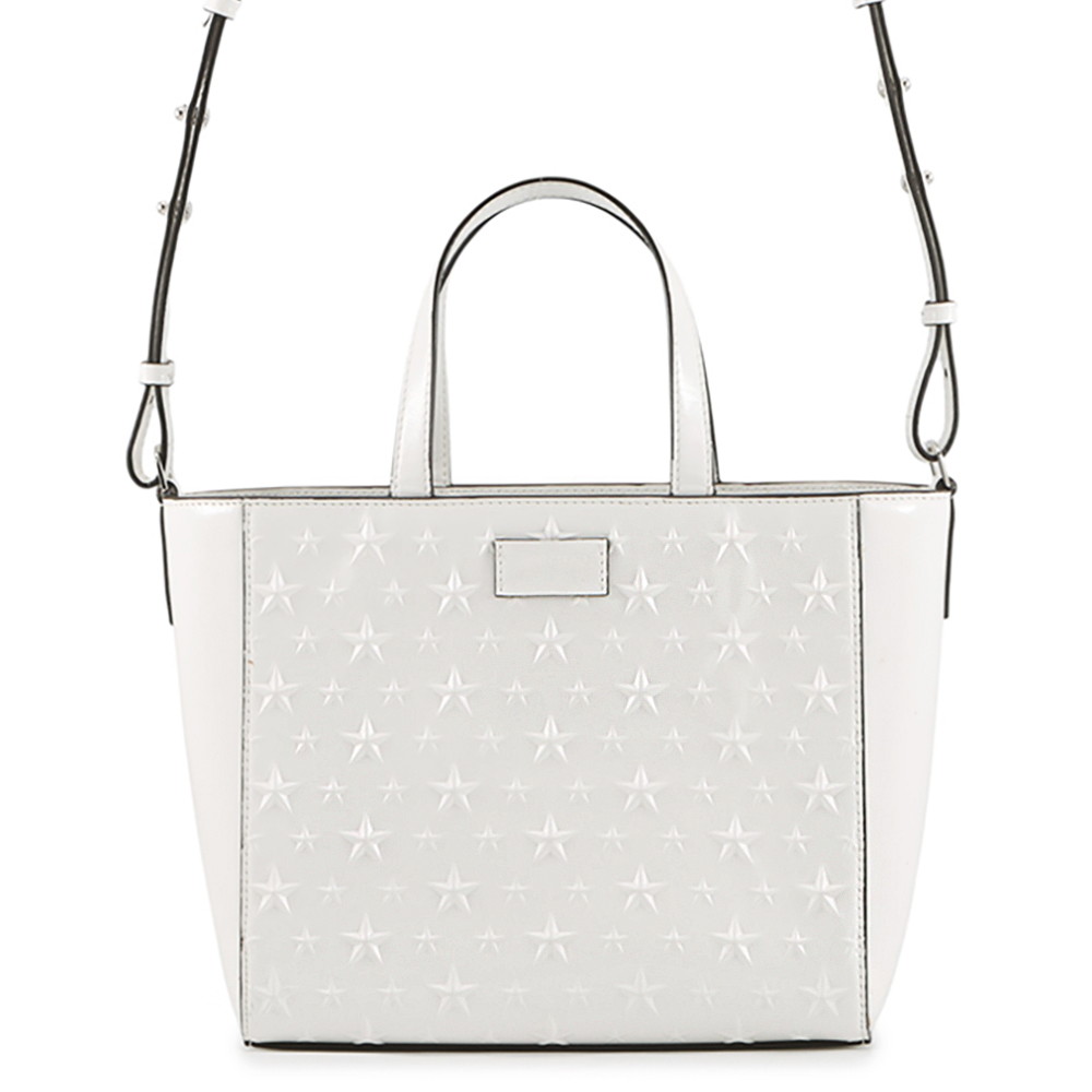 ジミーチュウ ハンドバッグ ペガシS エンボス パテント JIMMY CHOO 2way 白 【安心保証】 【中古】 ジミーチュウ バッグ JIMMY CHOO BAG｜ブランド腕時計専門店タイムゾーン