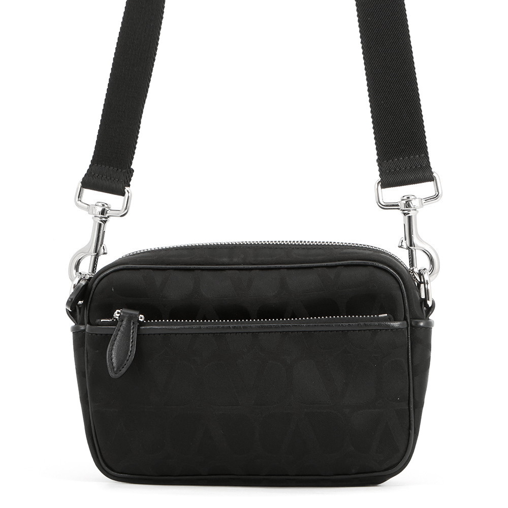 ヴァレンティノ・ガラヴァーニ ショルダーバッグ イコノグラフ キャンバス 5Y2B0C50CSH VALENTINO 黒 【安心保証】 【中古】 ヴァレンティノ・ガラヴァーニ バッグ VALENTINO BAG｜ブランド腕時計専門店タイムゾーン