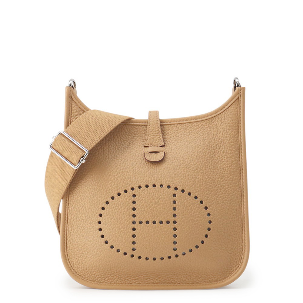 エルメス ショルダーバッグ エブリン3 23 ビスキュイ/シルバー金具 トリヨンクレマンス K刻印 HERMES 【中古】 エルメス バッグ レディース HERMES BAG｜ブランド腕時計専門店タイムゾーン