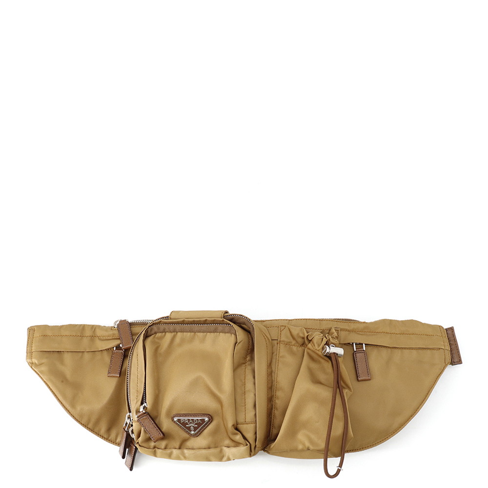 プラダ ボディバッグ トライアングルロゴ ナイロン VA0056 PRADA ウエストポーチ 【安心保証】 【中古】 プラダ バッグ PRADA BAG｜ブランド腕時計専門店タイムゾーン