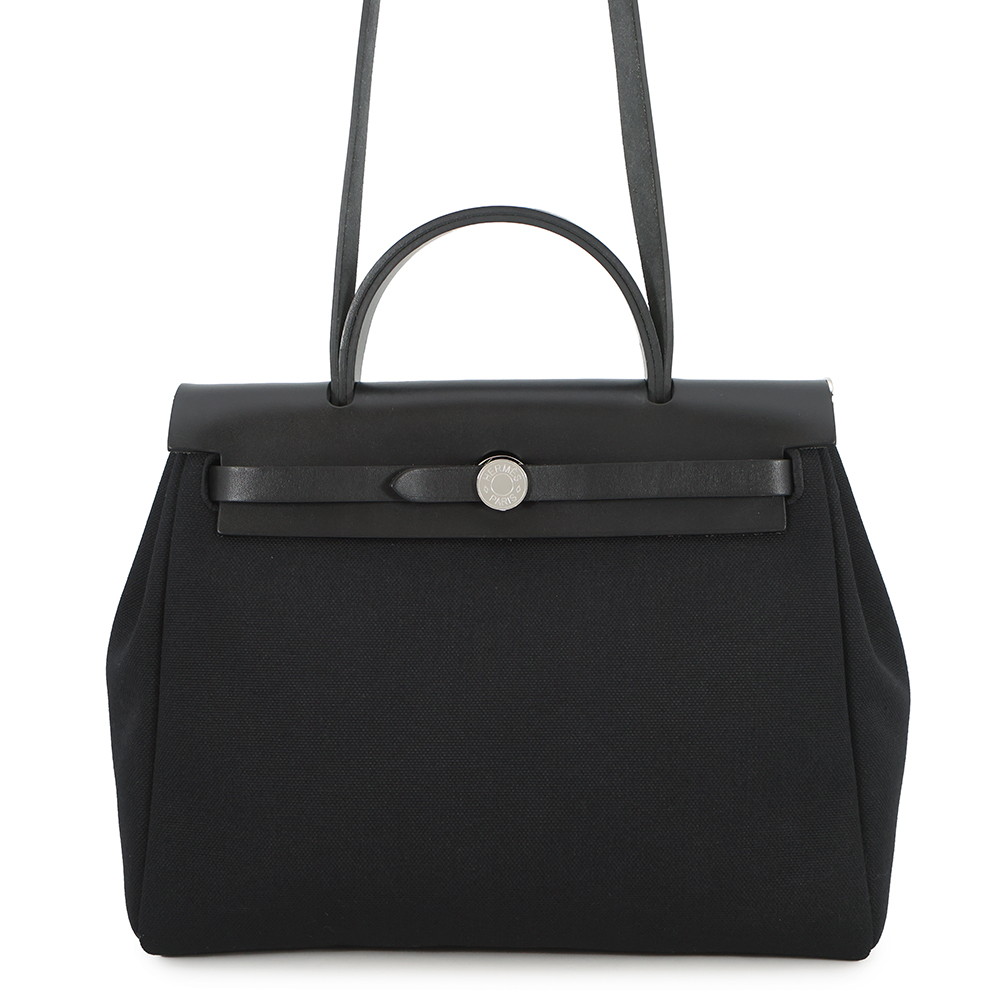 エルメス エールバッグジップPM ブラック/シルバー金具 トワルオフィシエ/ヴァッシュハンター B刻印 HERMES SPO 【安心保証】 【中古】 エルメス バッグ エルメス HERMES BAG｜ブランド腕時計専門店タイムゾーン