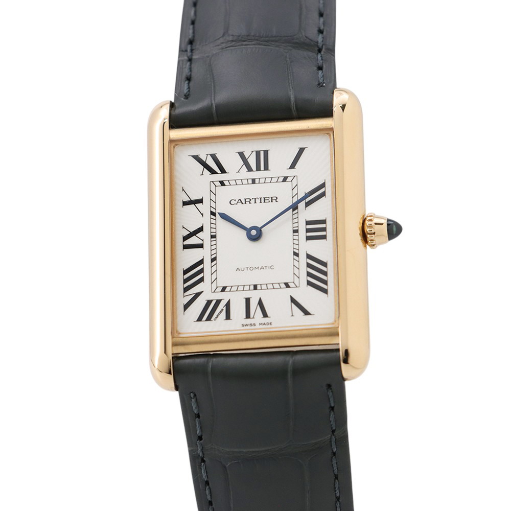カルティエ タンク ルイ カルティエ LM WGTA0357 Cartier 腕時計 アイボリー文字盤 【安心保証】 【中古】 カルティエ タンク ルイ カルティエ Cartier カルティエ 中古｜ブランド腕時計専門店タイムゾーン