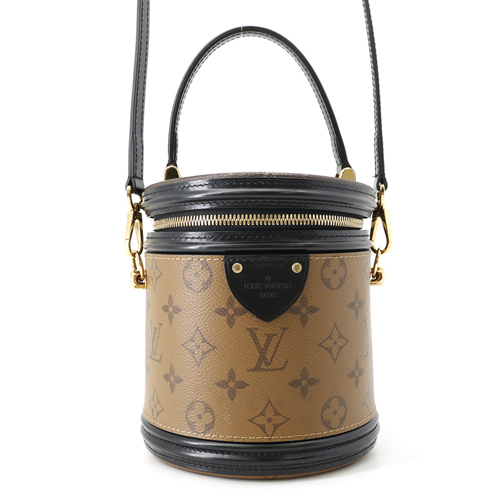 ルイヴィトン ハンドバック モノグラム・リバース カンヌ M43986 LOUIS VUITTON 2way 【楽になること引き受ける】 【中古】 ルイ・ヴィトン モノグラム 御徒面子 LOUIS VUITTON BAG