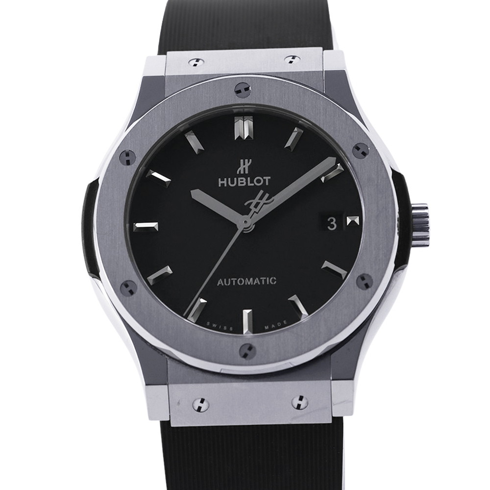 ウブロ クラシック フュージョン 511.NX.1171.RX HUBLOT 腕時計 黒文字盤 【安心保証】 【中古】 ウブロ クラシック フュージョン HUBLOT ウブロ 中古|ブランド腕時計専門店タイムゾーン
