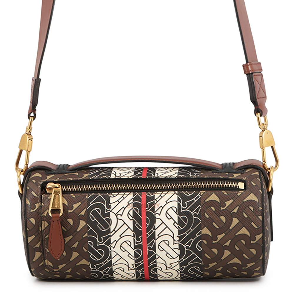 バーバリー ショルダーバッグ TBモノグラム ストライプ PVC レザー 8020170 BURBERRY 【安心保証】 【中古】 バーバリー バッグ BURBERRY BAG｜ブランド腕時計専門店タイムゾーン