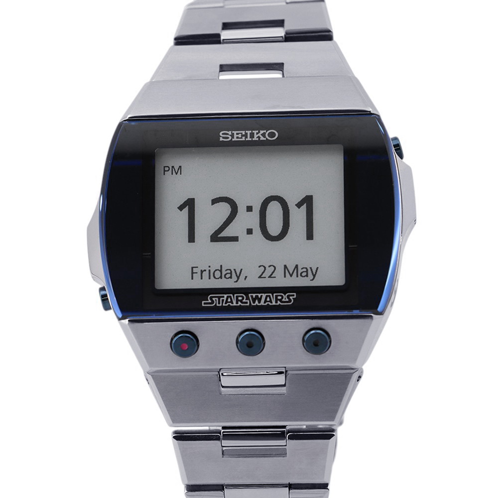 セイコー ブライツ スターウォーズ R2-D2 1000本押さえる SDGA005 SEIKO ウオッチ 黒/白文字記号盤 ソーラー電磁波 【楽になること引きうける】 【中古】 セイコー ブライツ SEIKO セイコー 中古