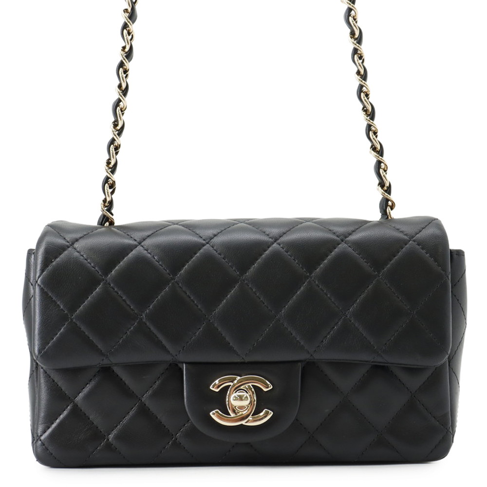 シャネル チェーン店ショルダーバッグ ミニ マトラッセ 20 ココマーク 子ヒツジ素はだ A69900 CHANEL 黒 【楽になること引き受ける】 【中古】 シャネル 御徒面子 シャネル レディース CHANEL BAG