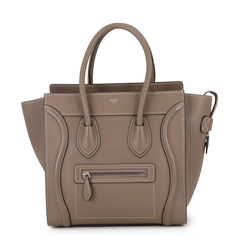 セリーヌ ハンドバック ラゲージ マイクロショッパー 189793 CELINE 【楽になること引きうける】 【中古】 セリーヌ 御徒面子 CELINE BAG