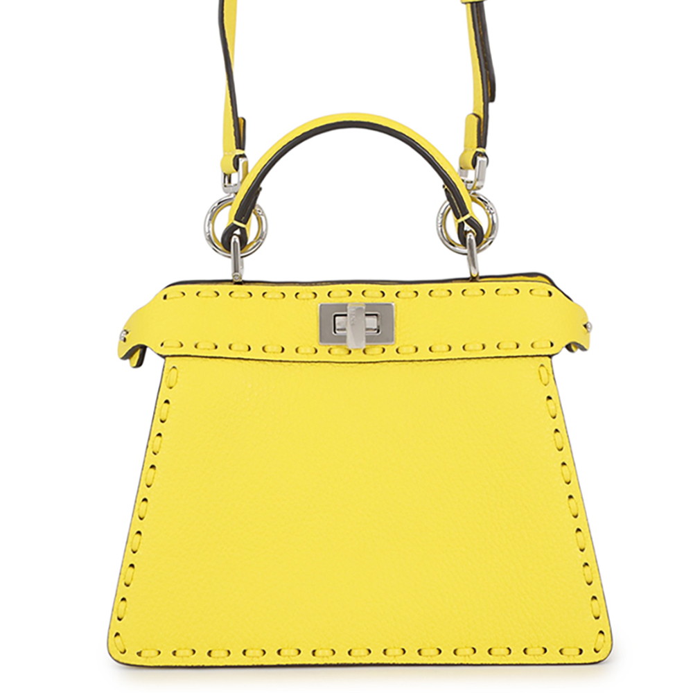 フェンディ ハンドバッグ セレリア ピーカブー アイシーユー ISeeU プチ 8BN335 FENDI 2way 【中古】 フェンディ バッグ レディース FENDI BAG｜ブランド腕時計専門店タイムゾーン