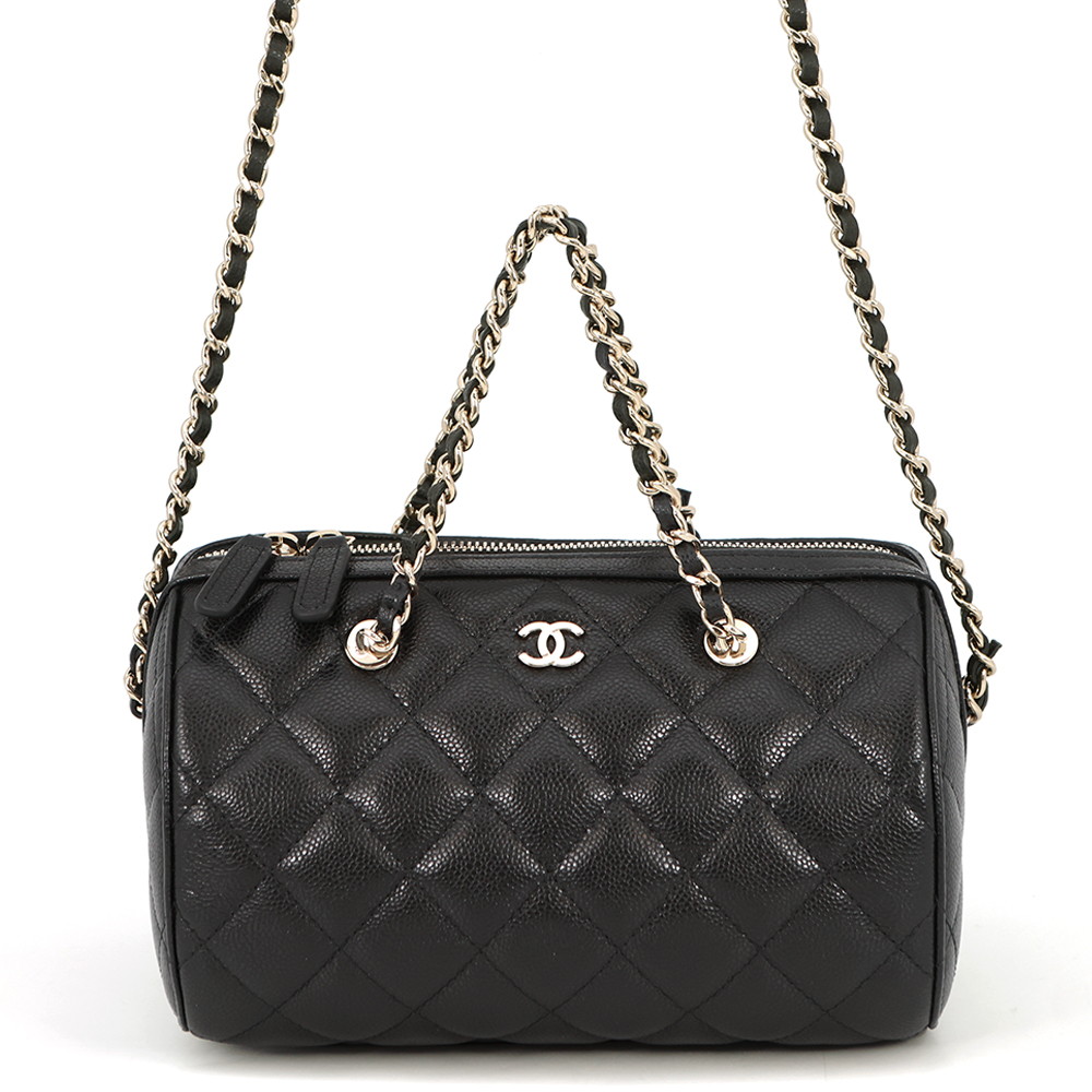 シャネル ハンドバック マトラッセ ココマーク キャビアひと肌 ミニ豆の町 AP4474 CHANEL 2wayショルダーバッグ 黒 【楽になること引きうける】 【中古】 シャネル 御徒面子 レディース CHANEL BAG