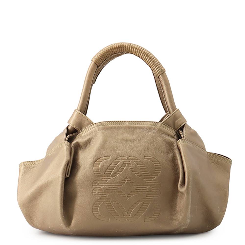ロエベ ハンドバッグ ナッパアイレ アナグラム レザー LOEWE 【安心保証】 【中古】 ロエベ バッグ LOEWE BAG｜ブランド腕時計専門店タイムゾーン