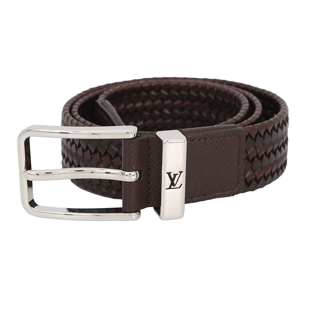 ルイヴィトン 三尺帯 サンチュール・ポンヌフ ブレイデッド M0372 LOUIS VUITTON ヴィトン メンズ 【中古】 ルイ・ヴィトン 三尺帯 LOUIS VUITTON