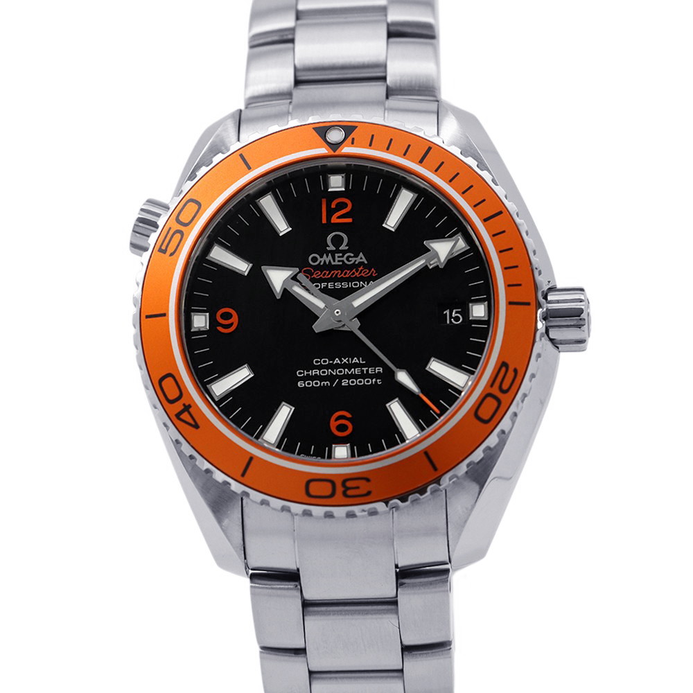ゼロ シーマスター プラネット 綿津見 コーアクシャル 232.30.42.21.01.002 OMEGA ウオッチ メンズ 黒文字盤 【楽になること引きうける】 【中古】 ゼロ シーマスター OMEGA ゼロ 中古