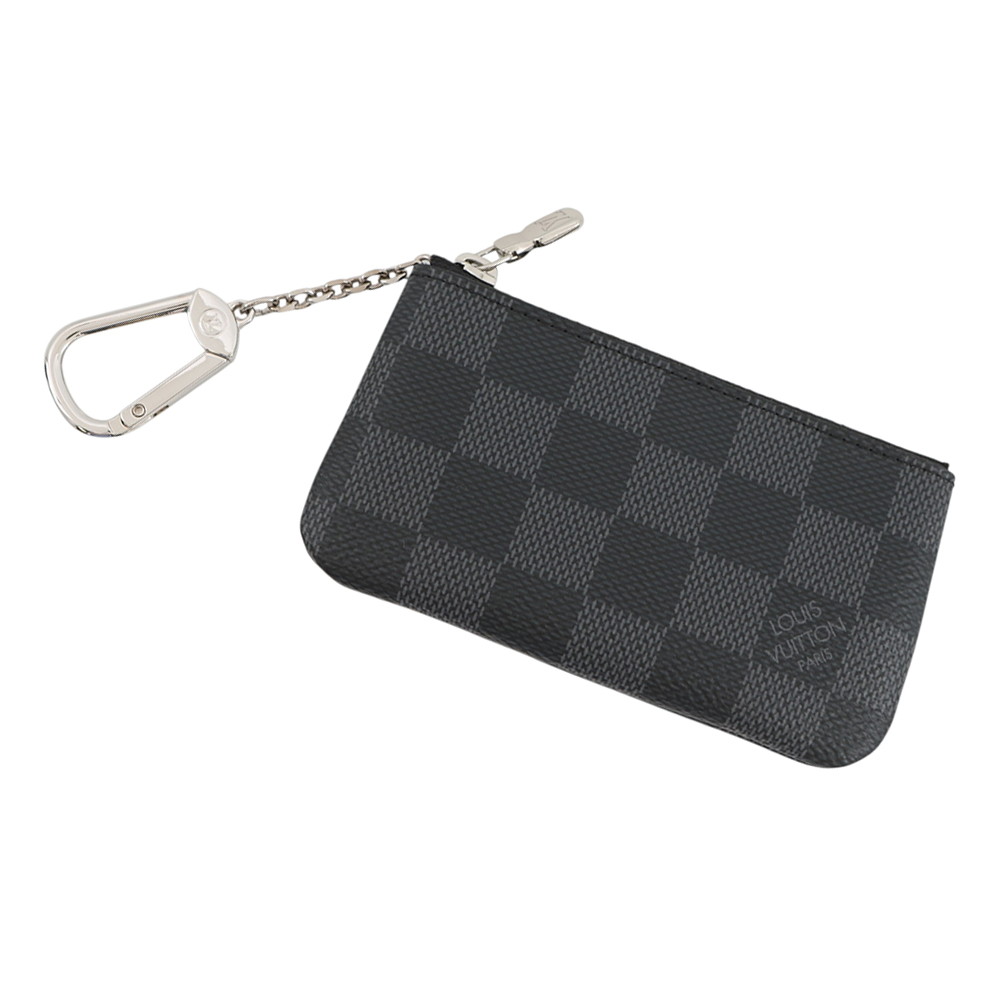 ルイヴィトン コインケース ダミエ・グラフィット ポシェット・クレ N60155 LOUIS VUITTON 黒 黒いこと 【楽になること引きうける】 【中古】 ルイ・ヴィトン ダミエ ルイ ヴィトン コインケース ルイ ヴィトン LOUIS VUITTON