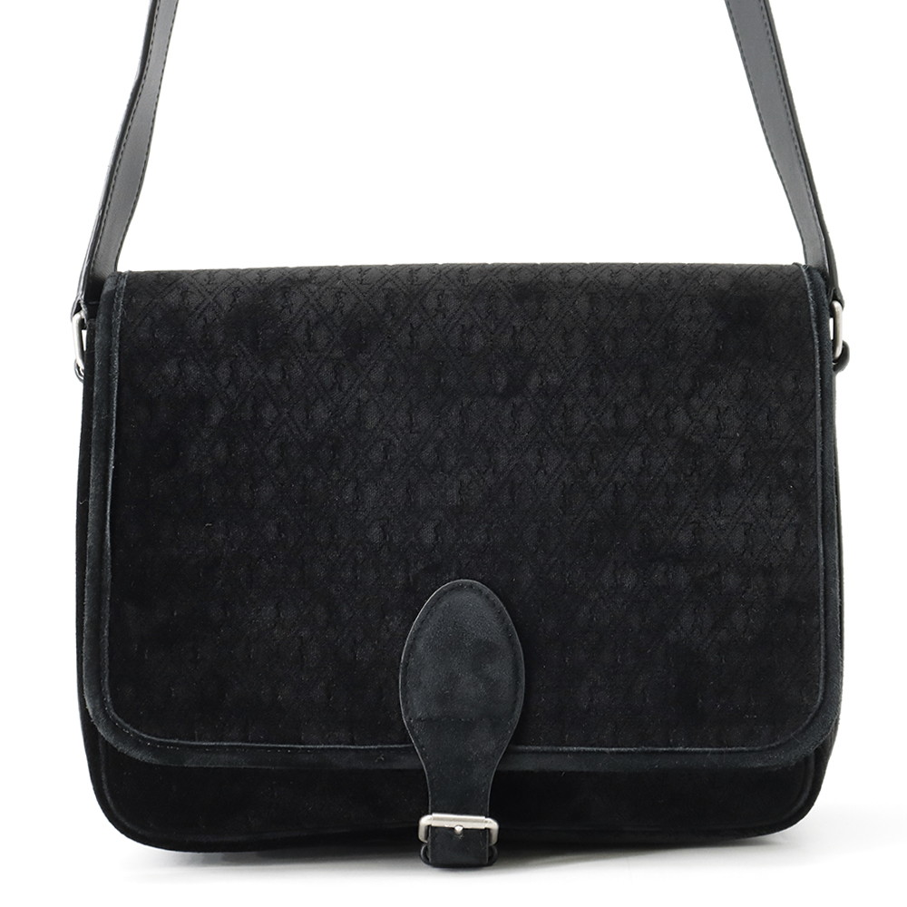 サンローランパリ ショルダーバッグ YSLモノグラム 天鵝絨 688253 SAINT LAURENT PARIS 黒 【楽になること引き受ける】 【中古】  サンローランパリ 御徒面子 SAINT LAURENT PARIS BAG
