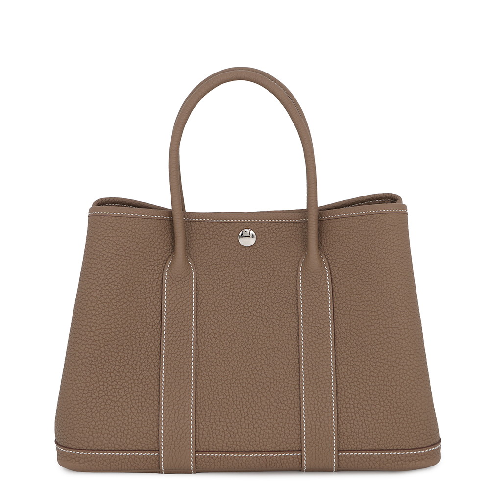 エルメス トートバッグ ガーデンパーティTPM エトゥープ/シルバー金具 ネゴンダ G刻印 HERMES Garden Party 【中古】 エルメス ガーデンパーティ エルメス バッグ エルメス レディース HERMES BAG|ブランド腕時計専門店タイムゾーン