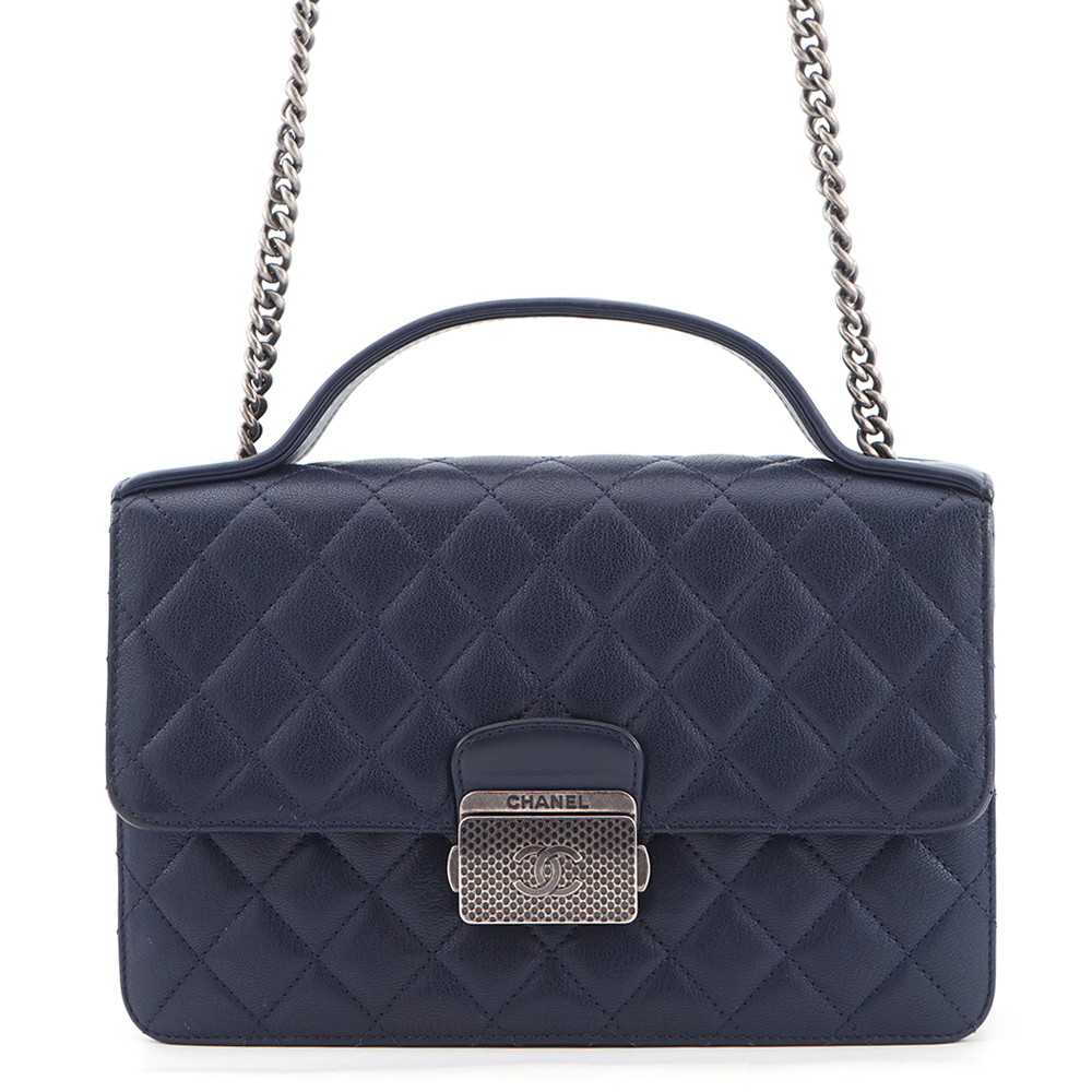 シャネル チェーンショルダーバッグ CCユニバーシティ マトラッセ レザー A93537 CHANEL 2way 【安心保証】 【中古】 シャネル バッグ レディース CHANEL BAG｜ブランド腕時計専門店タイムゾーン