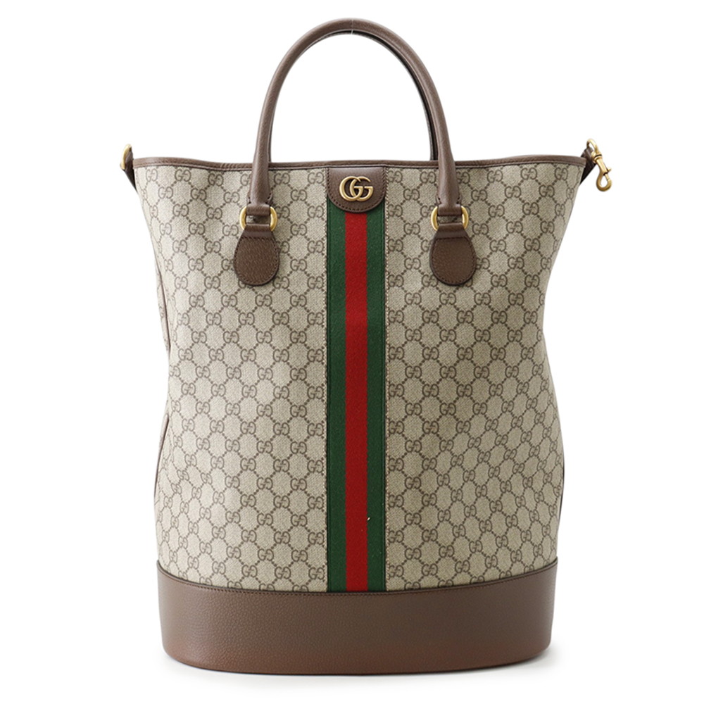 グッチ ハンドバッグ GGスプリーム オフィディア サヴォイ ダッフルバッグ 760227 GUCCI 【安心保証】 【中古】 グッチ バッグ GUCCI BAG|ブランド腕時計専門店タイムゾーン