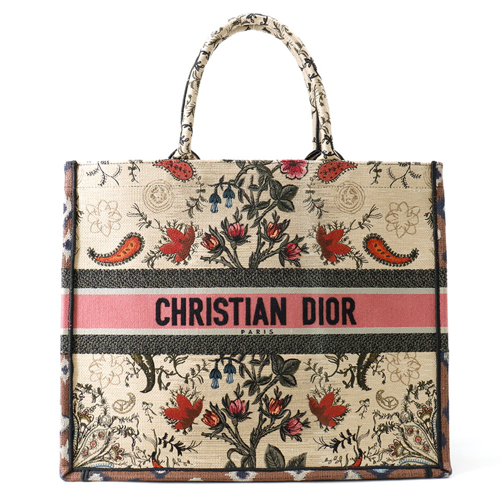 クリスチャン・ディオール トートバッグ ラージ キャンバス Christian Dior バッグ 【安心保証】 【中古】 クリスチャン・ディオール バッグ ディオール Christian Dior BAG｜ブランド腕時計専門店タイムゾーン
