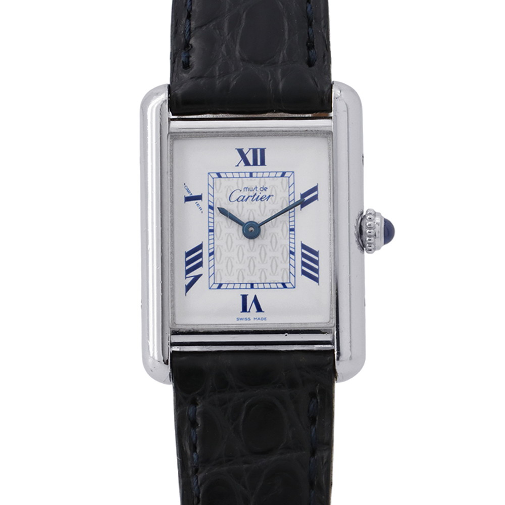 カルティエ マストタンク MM W1014054 Cartier 腕時計 白文字盤 ヴィンテージ 【安心保証】 【中古】 カルティエ マストタンク Cartier カルティエ 中古｜ブランド腕時計専門店タイムゾーン