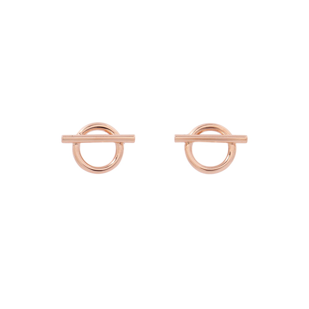 エルメス ピアス エシャペ PM スモールモデル K18PGピンクゴールド HERMES Echappee ジュエリー エルメス エシャペ HERMES Echappee 新品｜ブランド腕時計専門店タイムゾーン