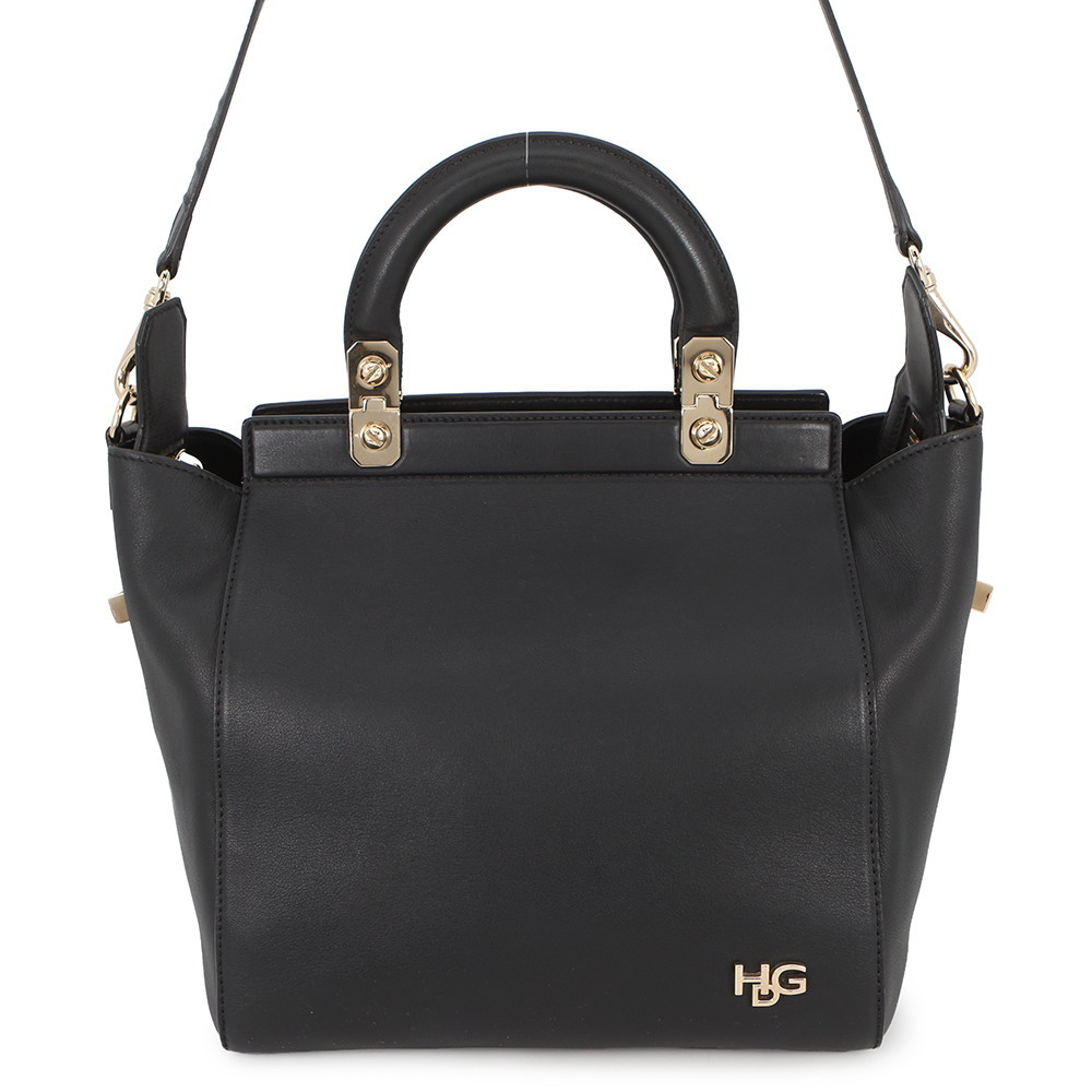 ジバンシー ハンドバッグ HDG スモール カーフレザー 13L5410008 GIVENCHY 2way 黒 【安心保証】 【中古】 ジバンシー バッグ レディース GIVENCHY BAG|ブランド腕時計専門店タイムゾーン