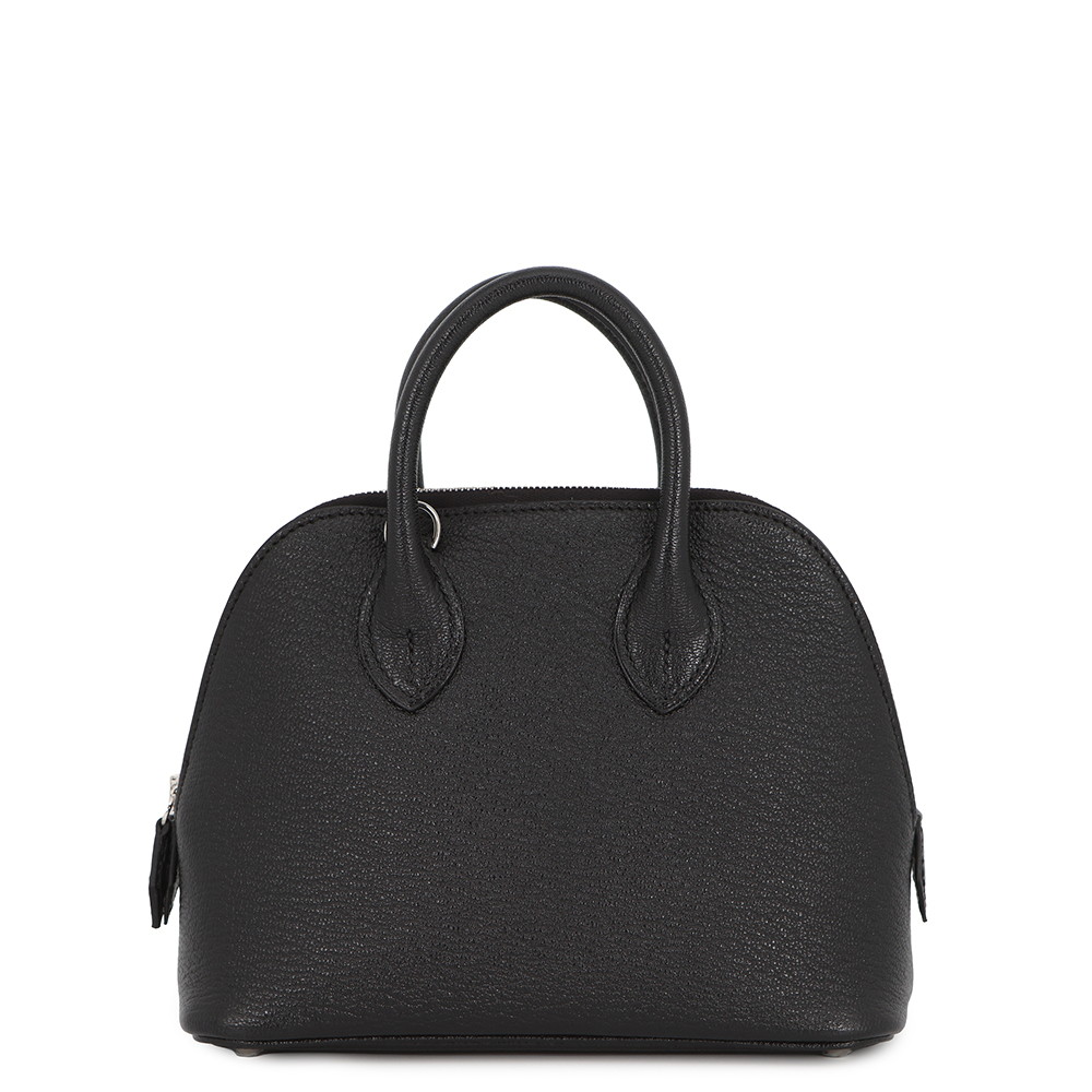 エルメス ボリード1923 ミニ ブラック/シルバー金具 シェブルシャムキラ G刻印 HERMES ２wayショルダー 黒 【中古】 エルメス バッグ エルメス HERMES BAG｜ブランド腕時計専門店タイムゾーン