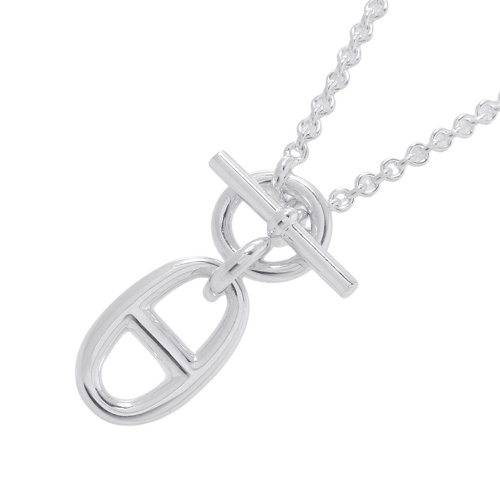 エルメス ネックレス シェーヌダンクル アミュレット SV925シルバー HERMES ペンダント ジュエリー 【中古】 エルメス ネックレス HERMES 中古|ブランド腕時計専門店タイムゾーン