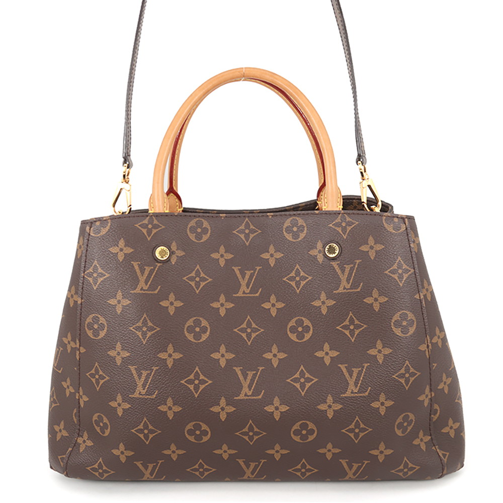 ルイヴィトン ハンドバッグ モノグラム モンテーニュMM M41056 LOUIS VUITTON ヴィトン バッグ 2wayショルダーバッグ 【安心保証】 【中古】 ルイヴィトン モノグラム バッグ レディース LOUIS VUITTON BAG|ブランド腕時計専門店タイムゾーン