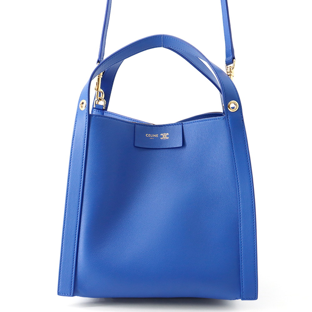 セリーヌ ハンドバッグ キューボ 124182 レザー CELINE ２wayショルダー 【安心保証】 【中古】 セリーヌ バッグ セリーヌ レディース CELINE BAG｜ブランド腕時計専門店タイムゾーン