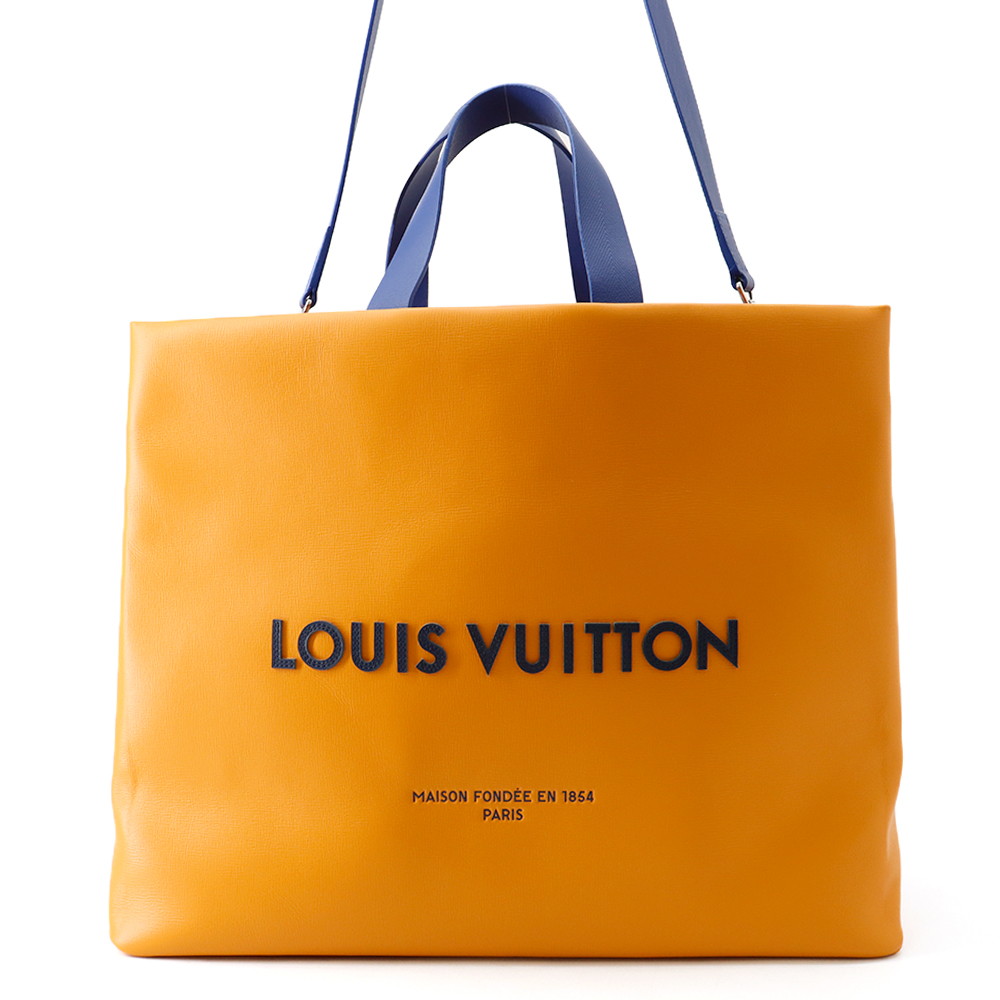 ルイヴィトン トートバッグ レザー ショッパー・バッグMM M24457 LOUIS VUITTON 2wayショルダー 【安心保証】 【中古】 ルイ・ヴィトン バッグ LOUIS VUITTON BAG｜ブランド腕時計専門店タイムゾーン