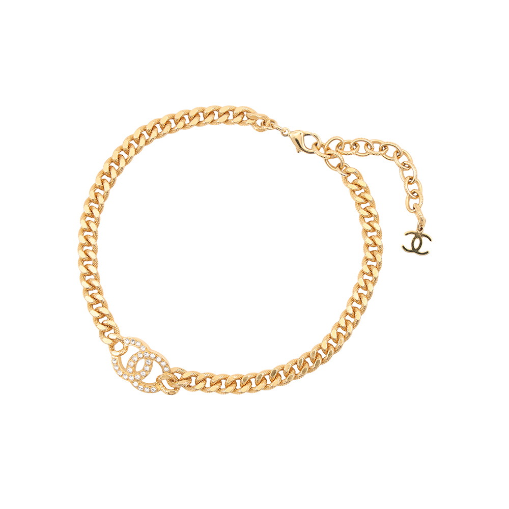 シャネル ネックレス ココマーク ラインストーン F22 A AB8930 CHANEL チョーカー 【安心保証】 【中古】 シャネル アクセサリー シャネル レディース CHANEL NECKLACE｜ブランド腕時計専門店タイムゾーン